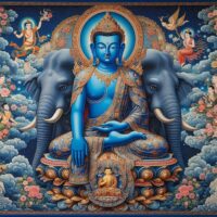 Akshobhya Buddha©BuddhaWeekly 106 1800 1