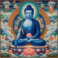 Akshobhya Buddha©BuddhaWeekly 11 1800