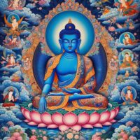 Akshobhya Buddha©BuddhaWeekly 13 1800 1