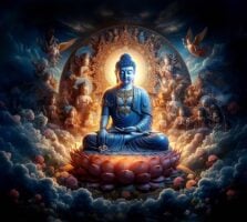 Akshobhya Buddha©BuddhaWeekly 23 1800