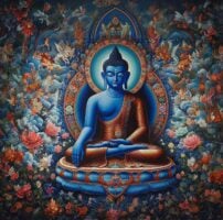 Akshobhya Buddha©BuddhaWeekly 4 1800