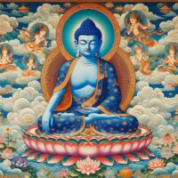 Akshobhya Buddha©BuddhaWeekly 43 1800