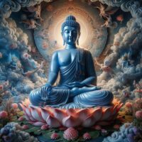 Akshobhya Buddha©BuddhaWeekly 59 1800