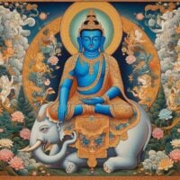 Akshobhya Buddha©BuddhaWeekly 69 1800