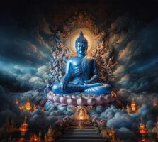 Akshobhya Buddha©BuddhaWeekly 74 1800