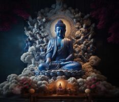 Akshobhya Buddha©BuddhaWeekly 75 1800