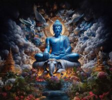 Akshobhya Buddha©BuddhaWeekly 82 1800