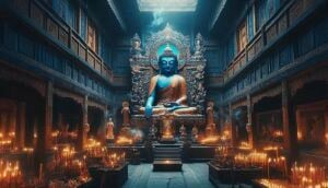 Akshobhya buddha screen