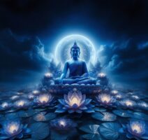 Akshobhya lotus©BuddhaWeekly 11 1800