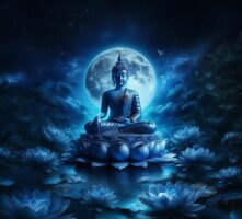 Akshobhya lotus©BuddhaWeekly 12 1800