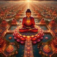 Amitabha Western Pureland Sukhavati Buddha Weekly 4