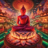 Amitabha Western Pureland Sukhavati Buddha Weekly 6