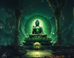 Amoghasiddhi Buddha ©BuddhaWeekly 10