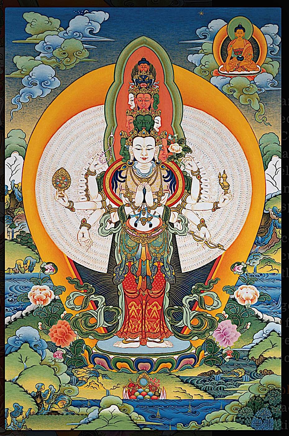 The Symbolism of Thousand Armed Avalokiteshvara - Universal Compassion 4 Avalokiteshvara 1000 Armed Guanyin Jason EspadaBuddha Weekly