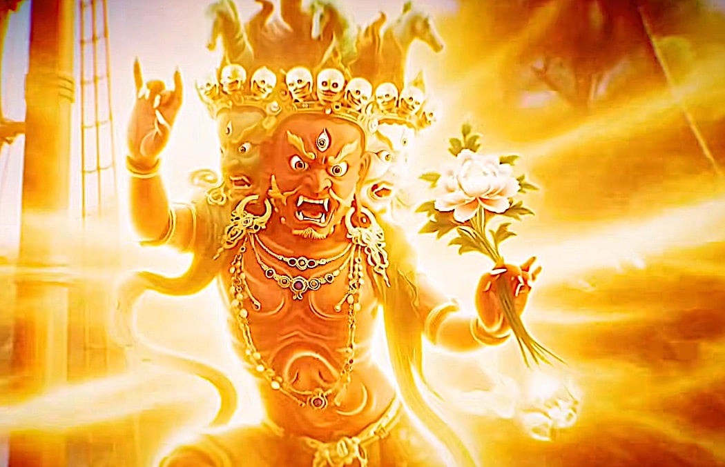 6 Avalokitesvara Heroes Overcoming 6 Poisons with 6 Syllables: Om Ma Ni Pad Me Hum: Enlightened Odyssey 6 Avalokitesvara transforms into Hayagriva, a wrathful form to pacify the Animal Realm of Ignorance. From the video CA Skip navigation Search Create 9+ Avatar image 6 Avalokitesvara Heroes Overcoming 6 Poisons withOm Ma Ni Pad Me Hum: Enlightened Odyssey