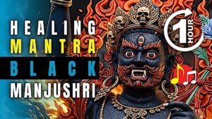 Black Manjushri Mantra One Hour Music Video Thumbnail