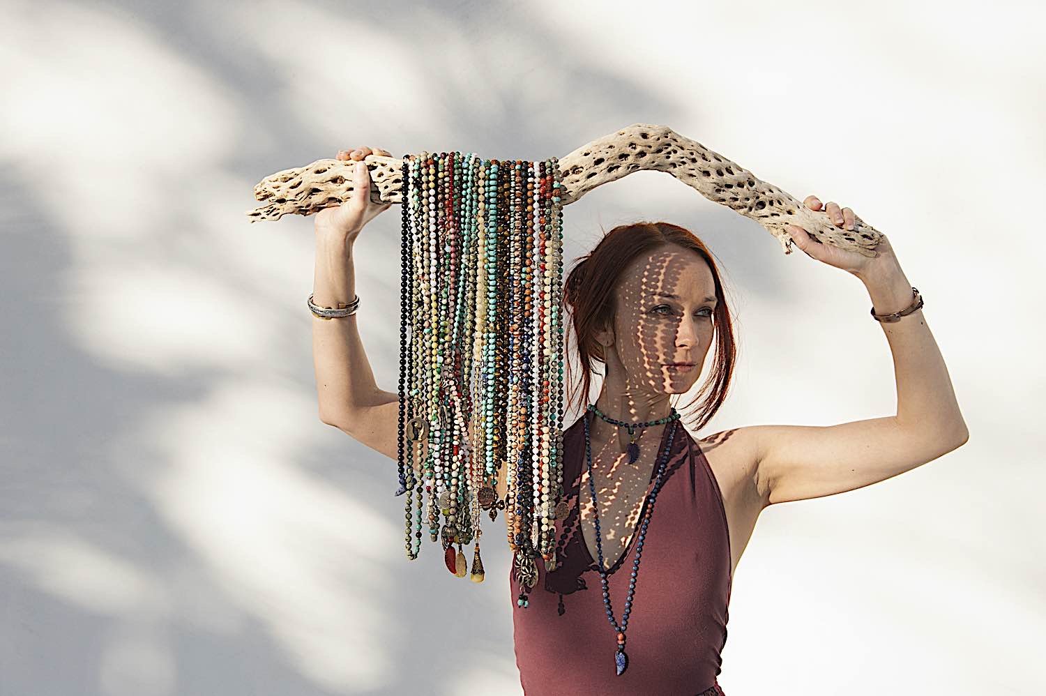 Buddha Weekly A variety of malas held by a Yogini. Buddhism