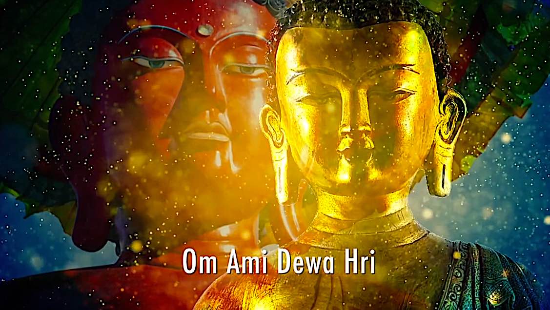 Buddha Weekly Amitabha Buddha mantra Om Ami Dewa Hri Buddhism 1