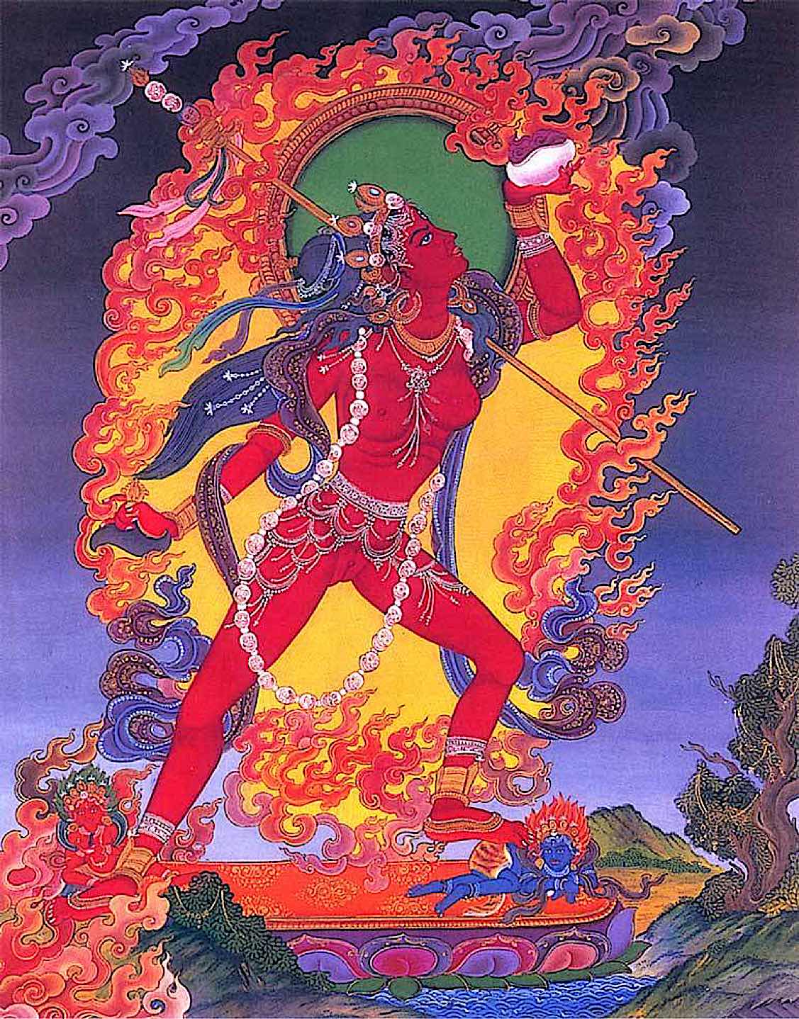 Buddha Weekly Beautiful Vajrayogini modern style Buddhism