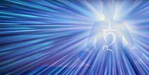 Buddha Weekly Bllue light visualized leaving the body from the white tam Buddhism