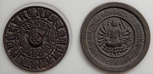 Buddha Weekly Bronze Cundi Avalokitesvara mirror Buddhism