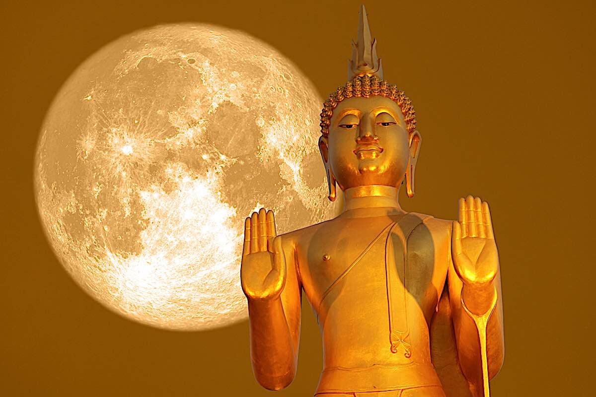 Buddha Weekly Buddha full moon. jpg Buddhism