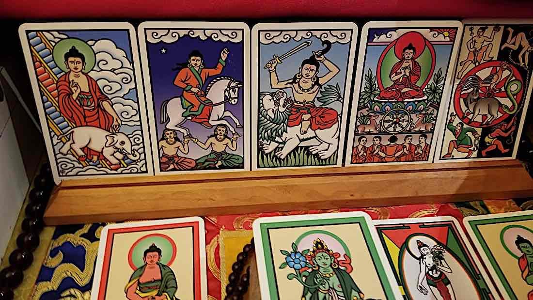 The Buddha Tarot Book and Deck Set