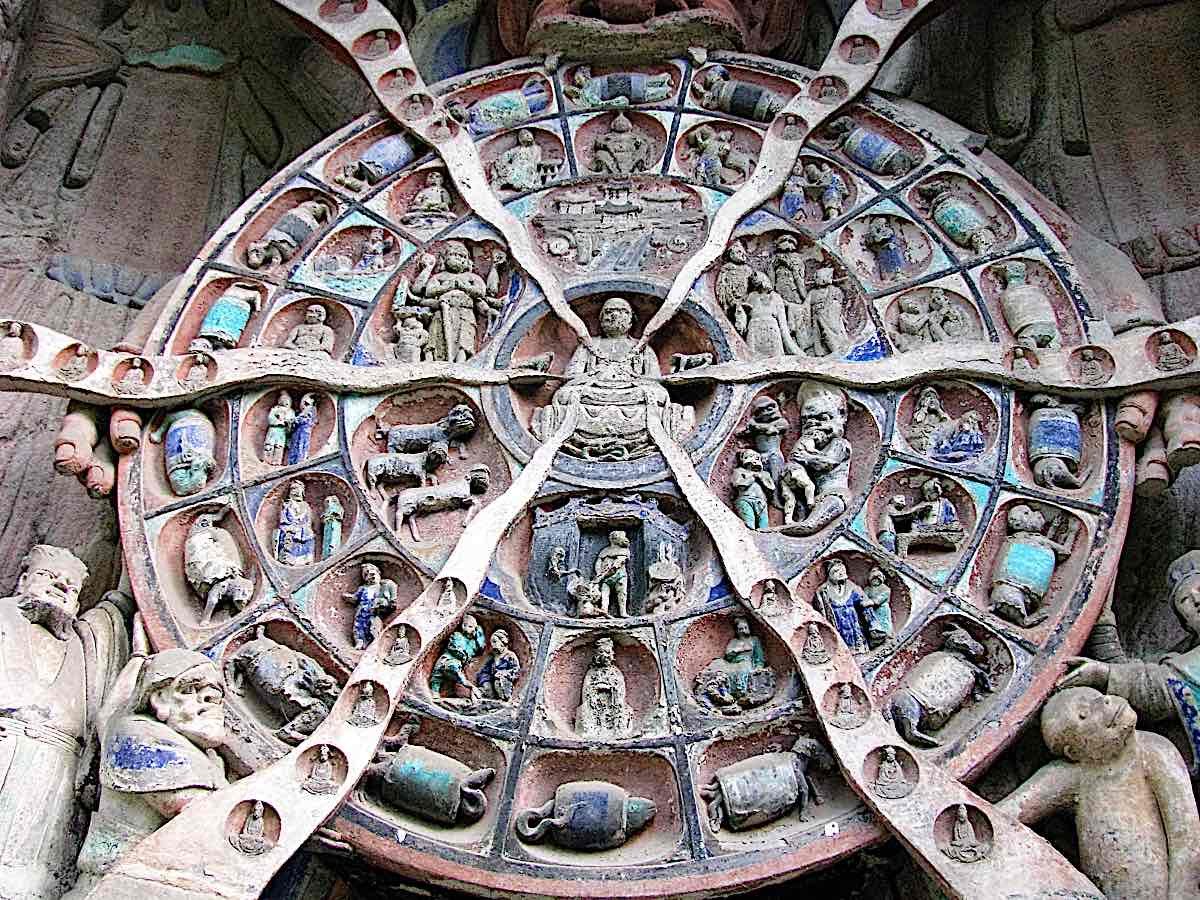 Buddha Weekly Buddhist Wheel of Life Buddhism