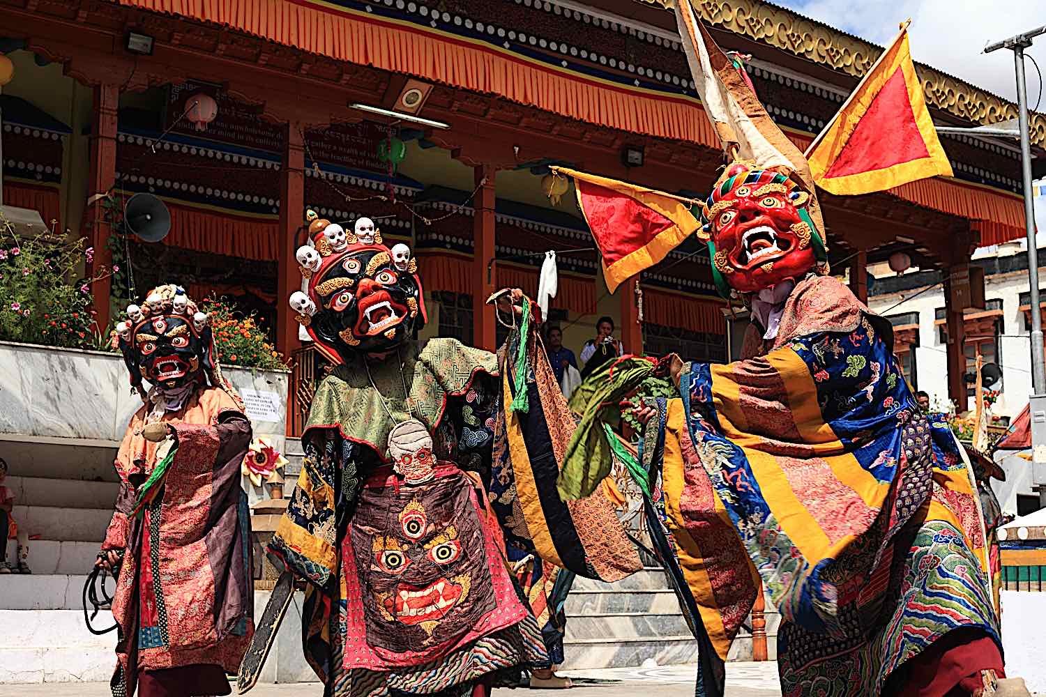 Buddha Weekly Cham dance during Ladakh Festival on September 02 2012 in Leh India dreamstime xxl 27044526 Buddhism