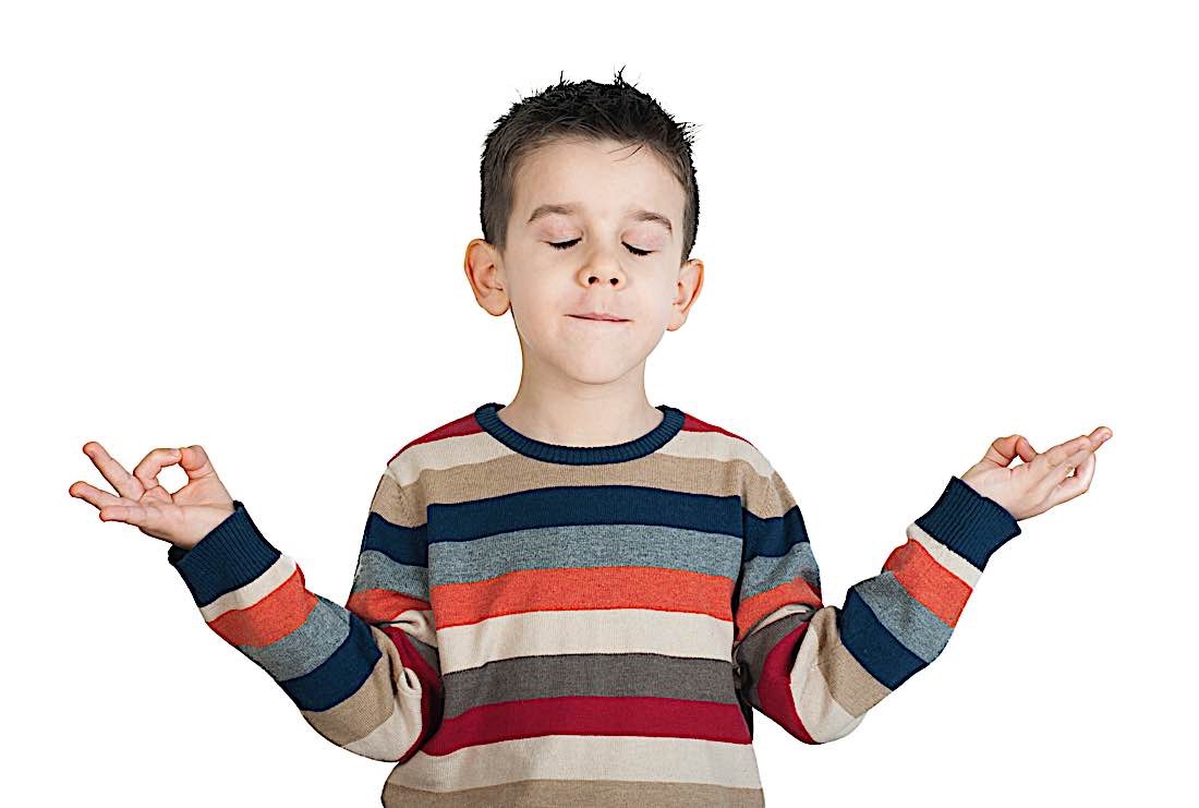 Buddha Weekly Child meditating Buddhism