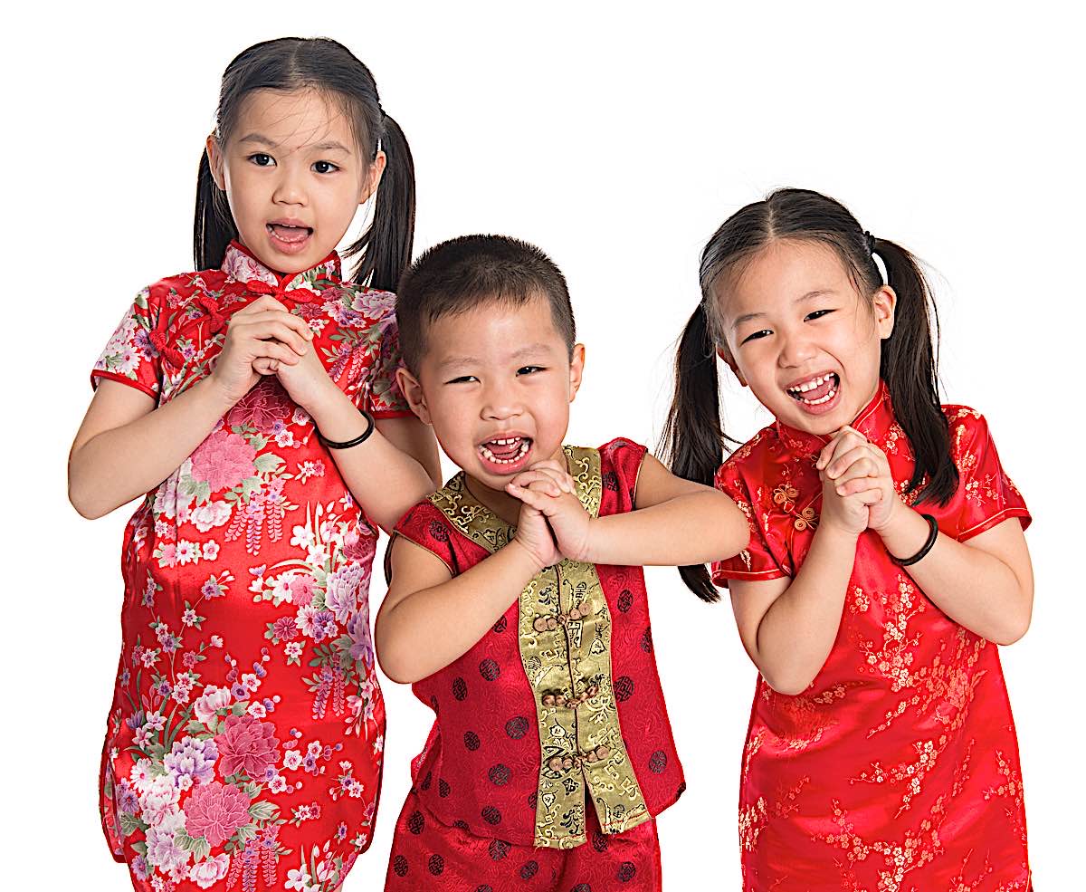 Buddha Weekly Children New Year Chinese dreamstime m 33449508 Buddhism