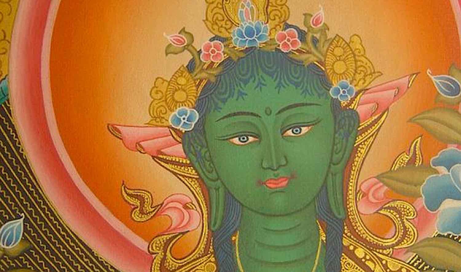 Buddha Weekly Green Tara kind and loving face Buddhism