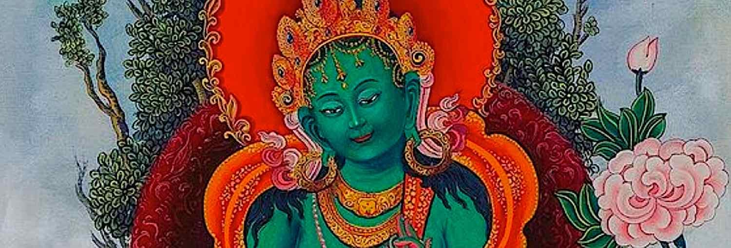 Buddha Weekly Green Tara kind face feature Buddhism