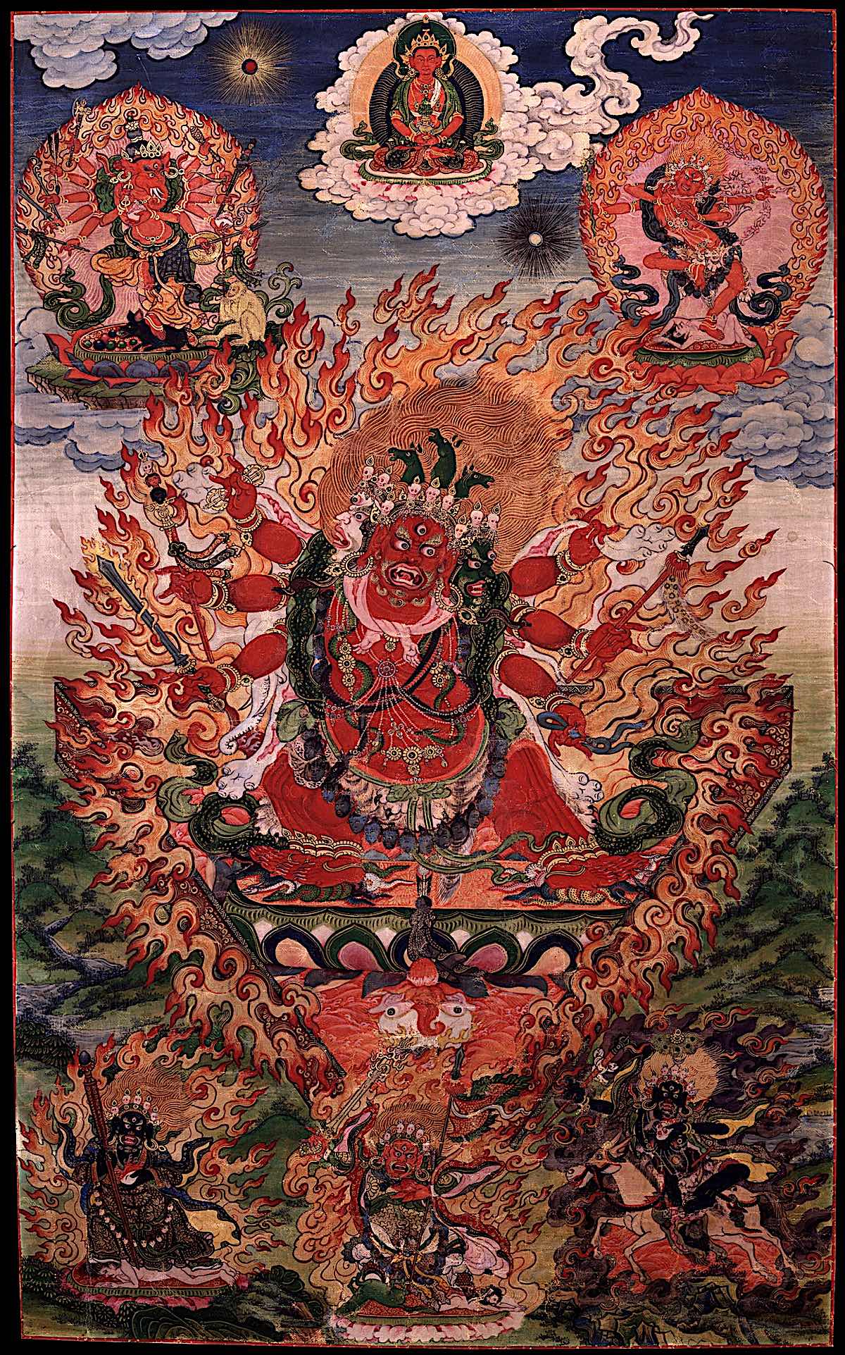 Buddha Weekly Hayagriva Ganesh Vajrayogini Amitabah low 1248 2 Buddhism