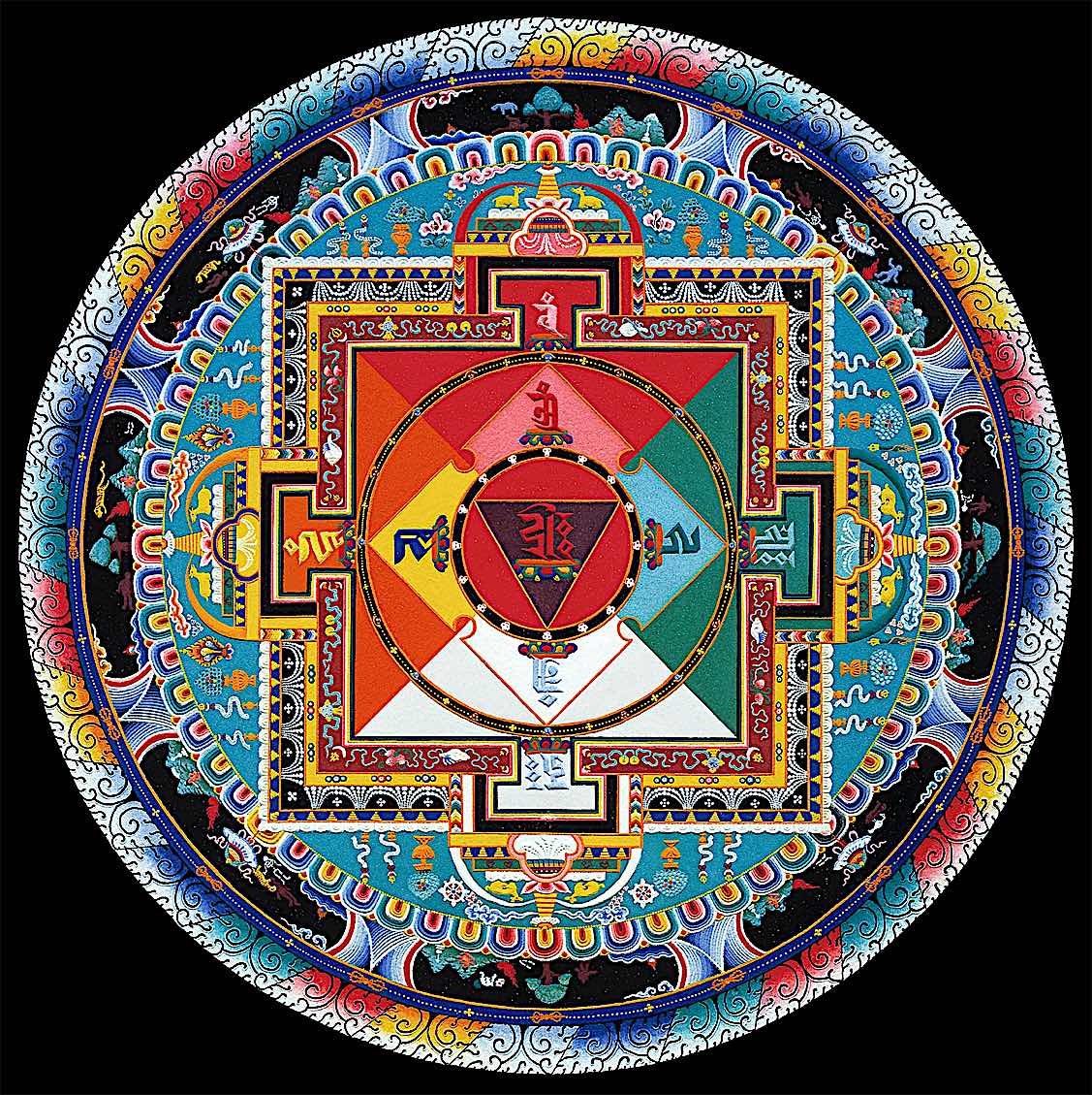 Buddha Weekly Hayagriva Mandala final Buddhism