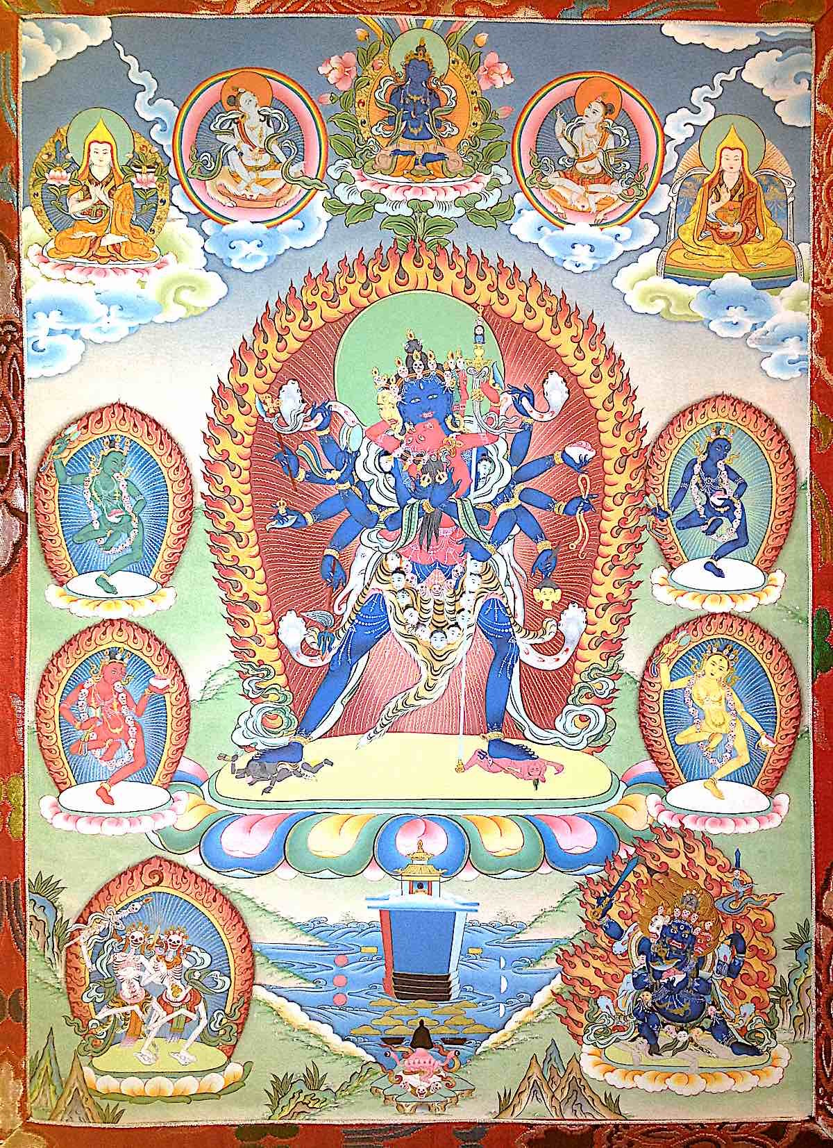 Buddha Weekly Heruka Five Deity Buddhism