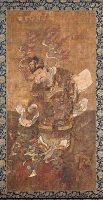 Buddha Weekly Komokuten Virupaksa the guardian of the west 13th century Japan Chomyo Komokuten Buddhism