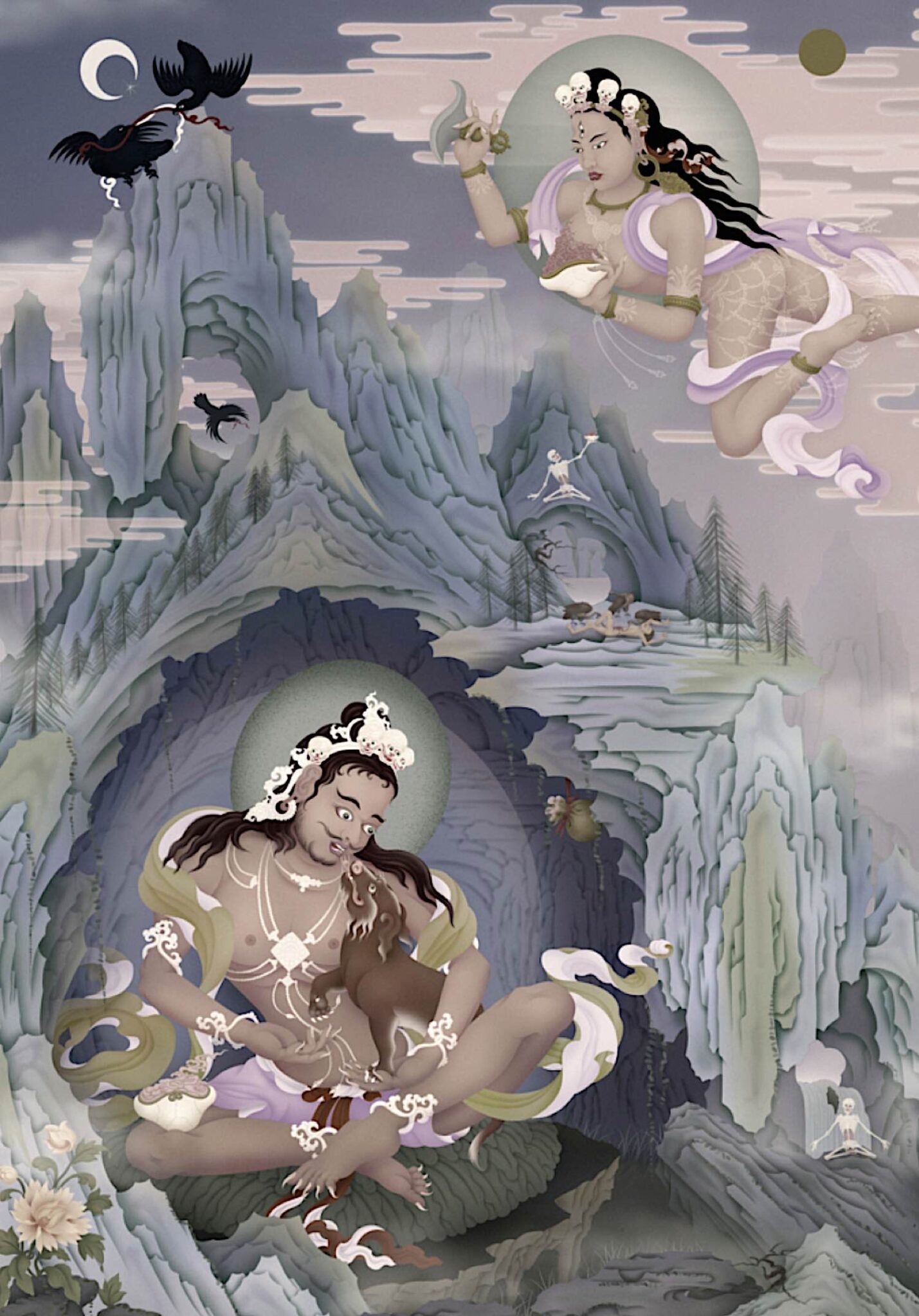 Kukkuripa's Dog and the Sacred Animals in Buddhism — Power Animals of