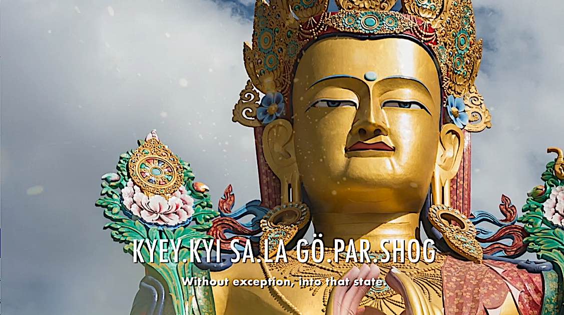 Buddha Weekly Kyey kyi sa la go par shot without exception to that state Dedication of Merit Buddhism