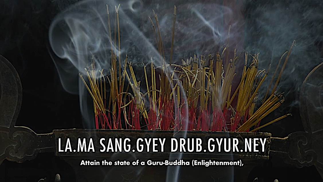 Buddha Weekly La ma sang gyey drub gyur ney attain the state of Engightenment Dedication of Merit.png Buddhism