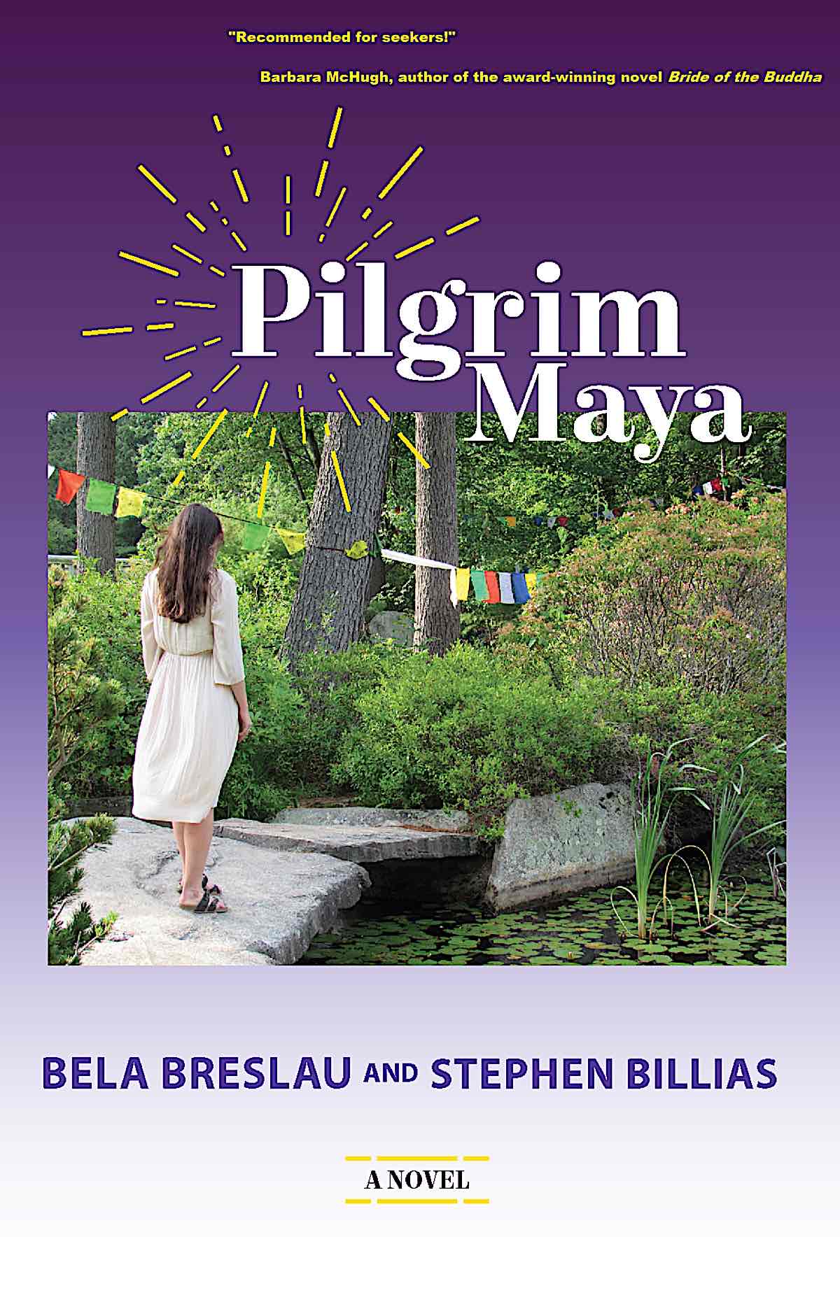 Buddha Weekly Pilgrim Maya frontcover sample with quote2 Buddhism