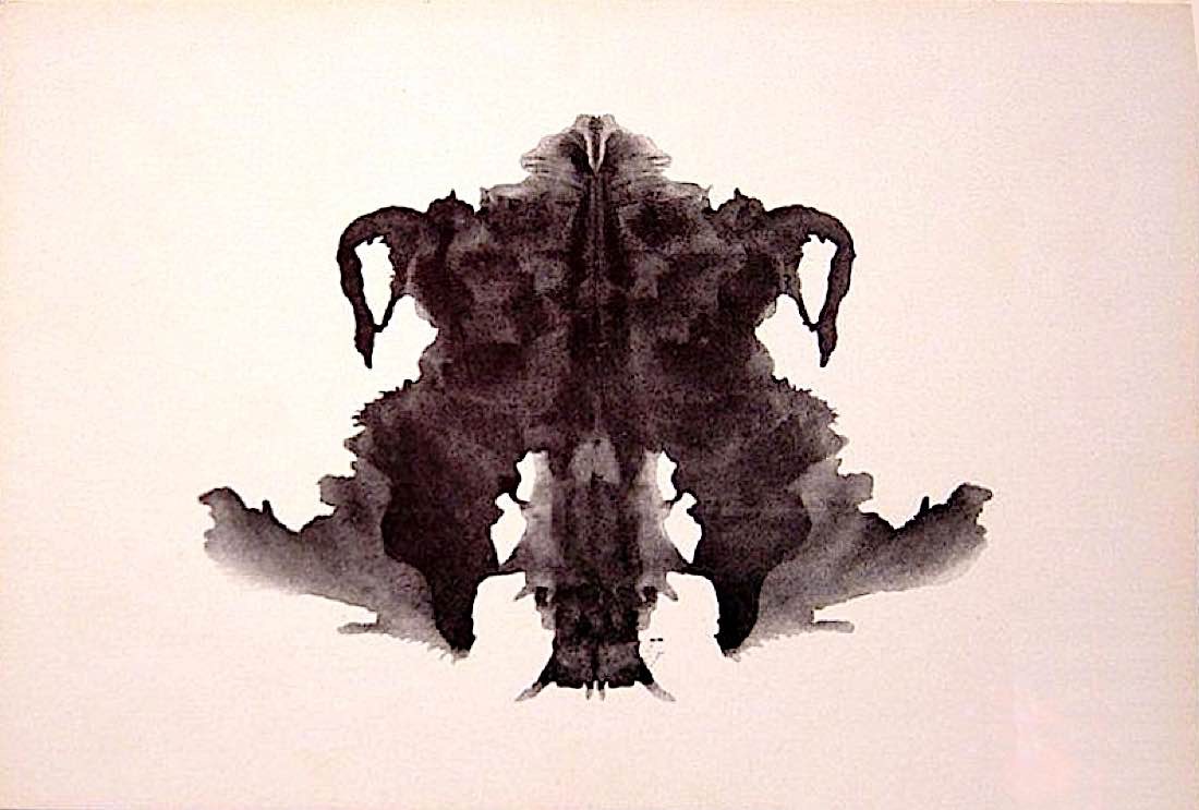 Buddha Weekly Rorschach blot 04 Buddhism