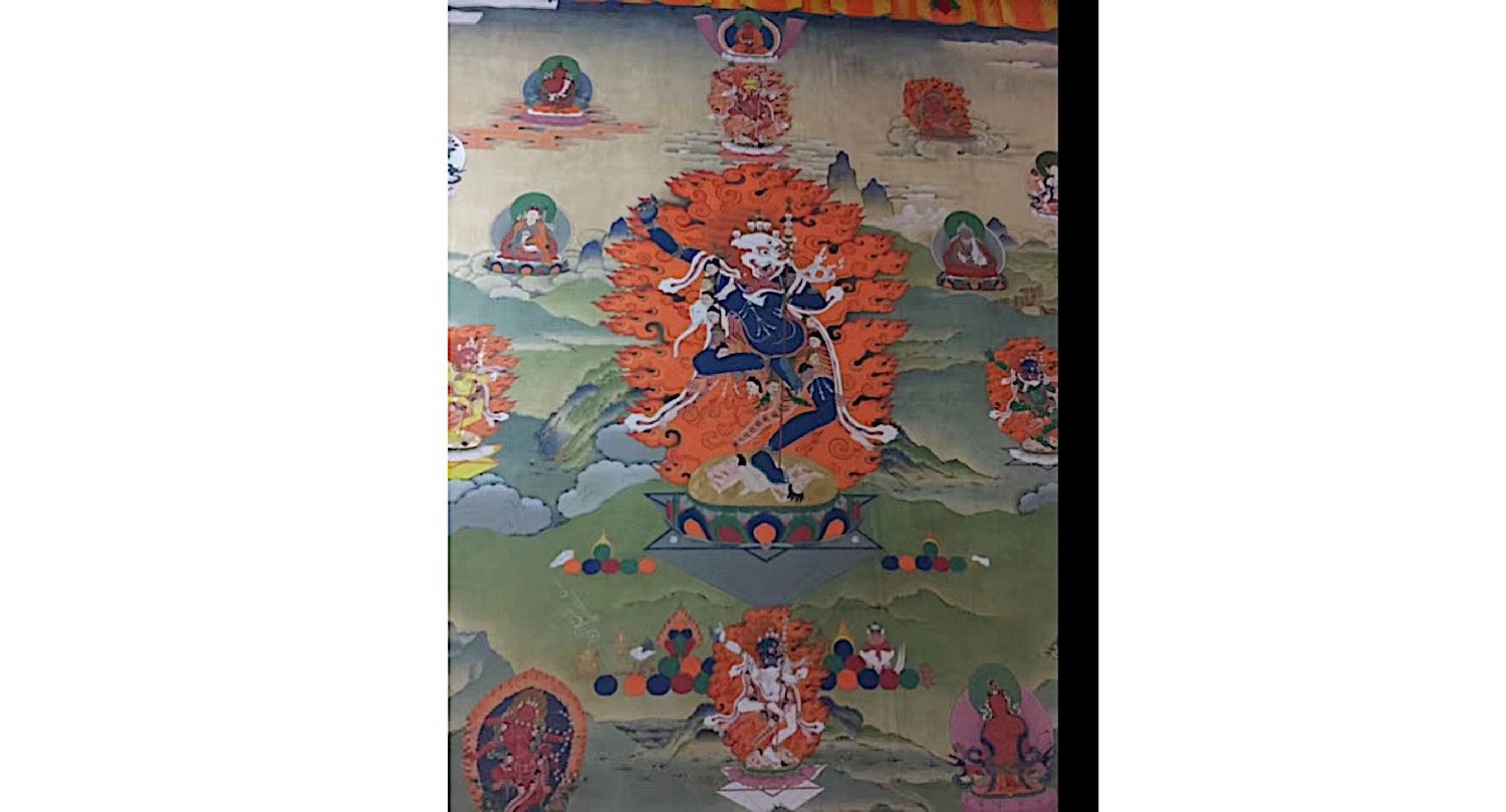 Buddha Weekly Simhaymukha LIon Faced Dakini Himalayan Art Resource master 11 Buddhism