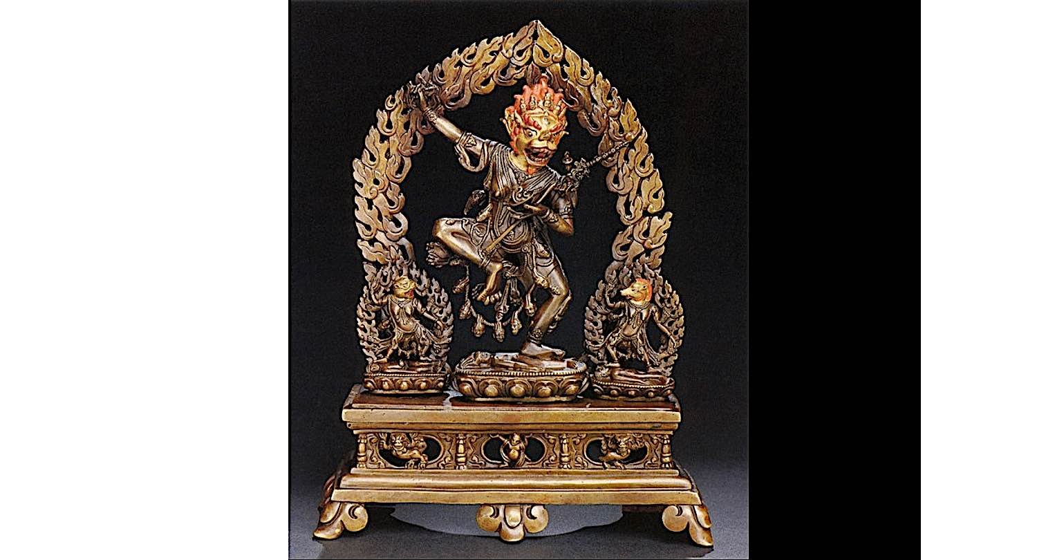 Buddha Weekly Simhaymukha LIon Faced Dakini Himalayan Art Resource statue 11 China Buddhism