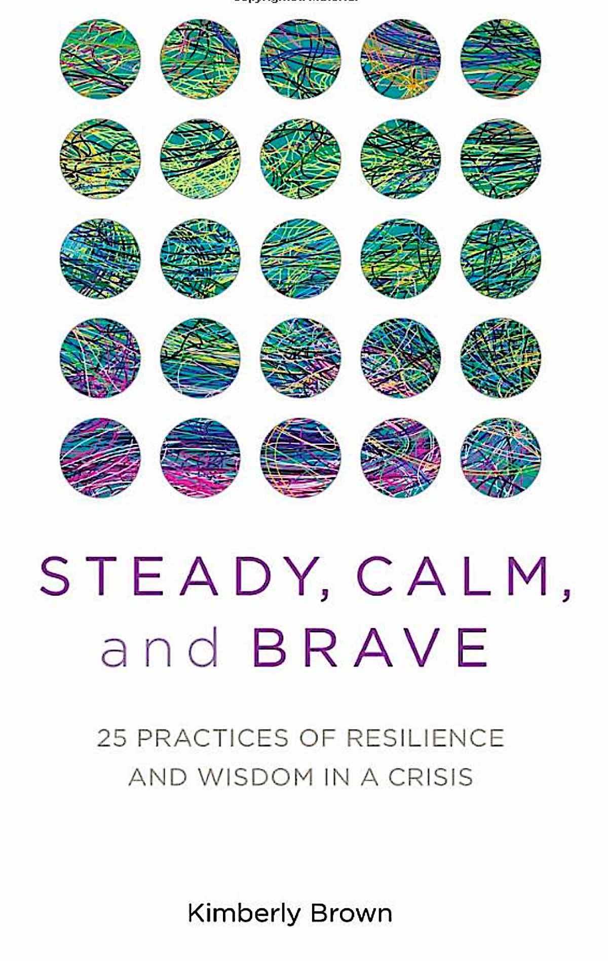 Buddha Weekly Steady Calm and Brave book Kimberly Brown Buddhism