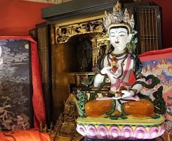 Buddha Weekly Vajrasattva Thangka Painted Buddhism 1