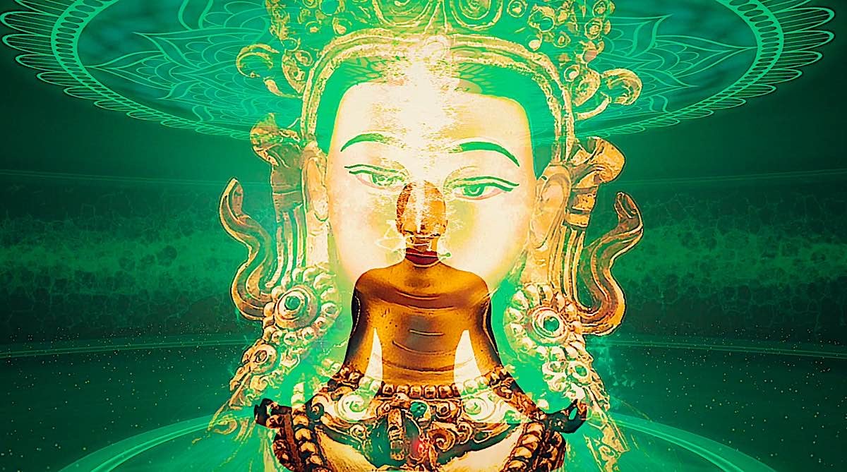 Buddha Weekly Vajrasattva visualization Buddhism