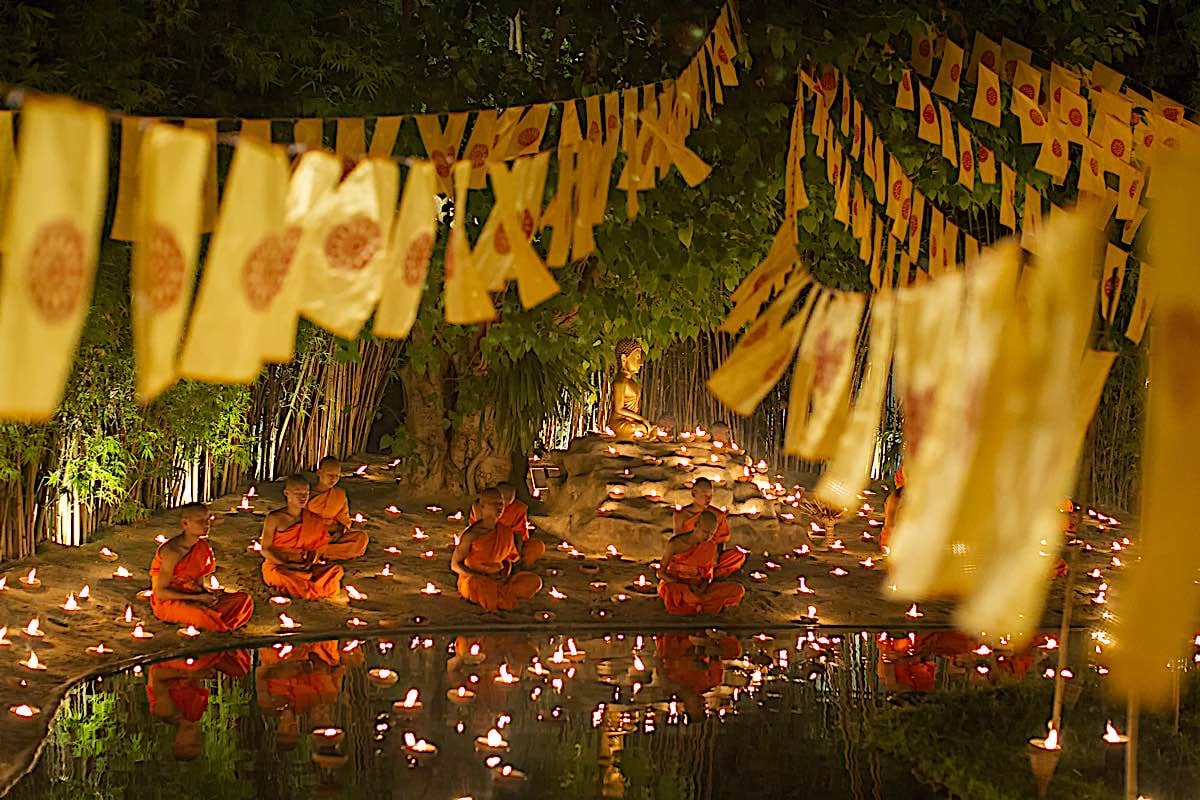 Buddha Weekly Vesak Day celebration in Thailand dreamstime xxl 77107969 Buddhism