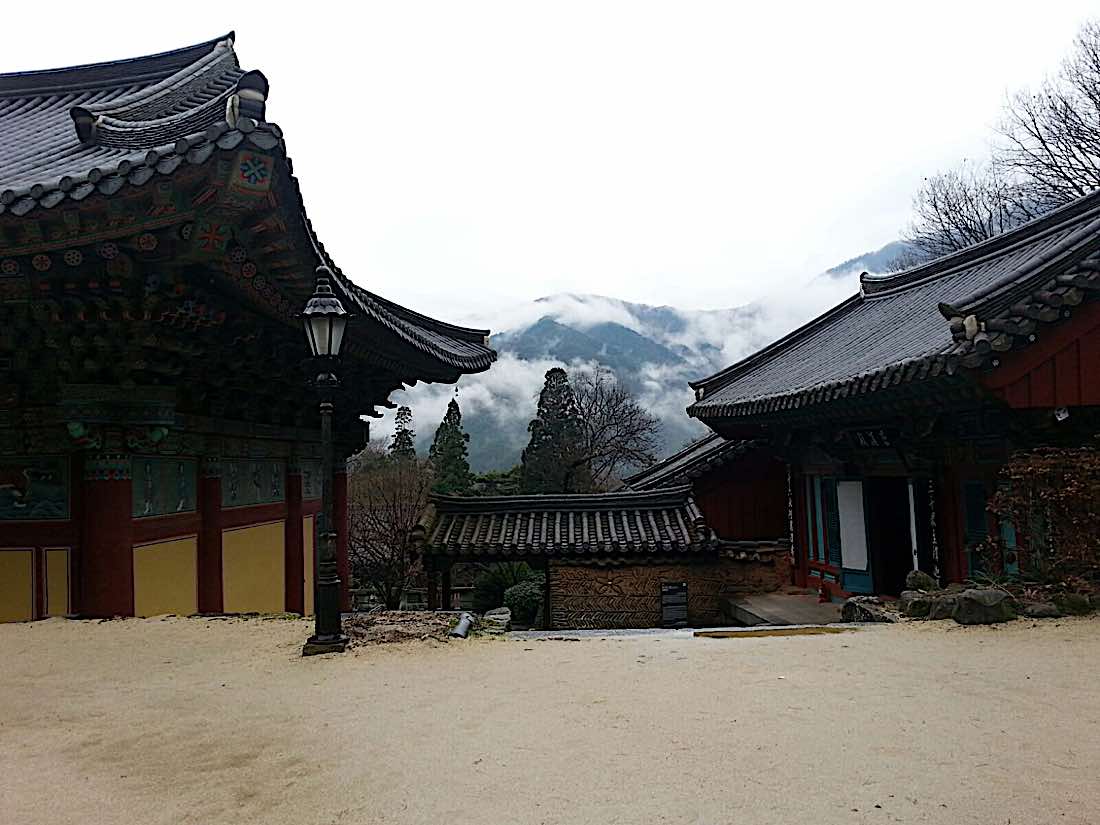 Buddha Weekly View from Ssanggyesa temple Hadong South Korea. Buddhism