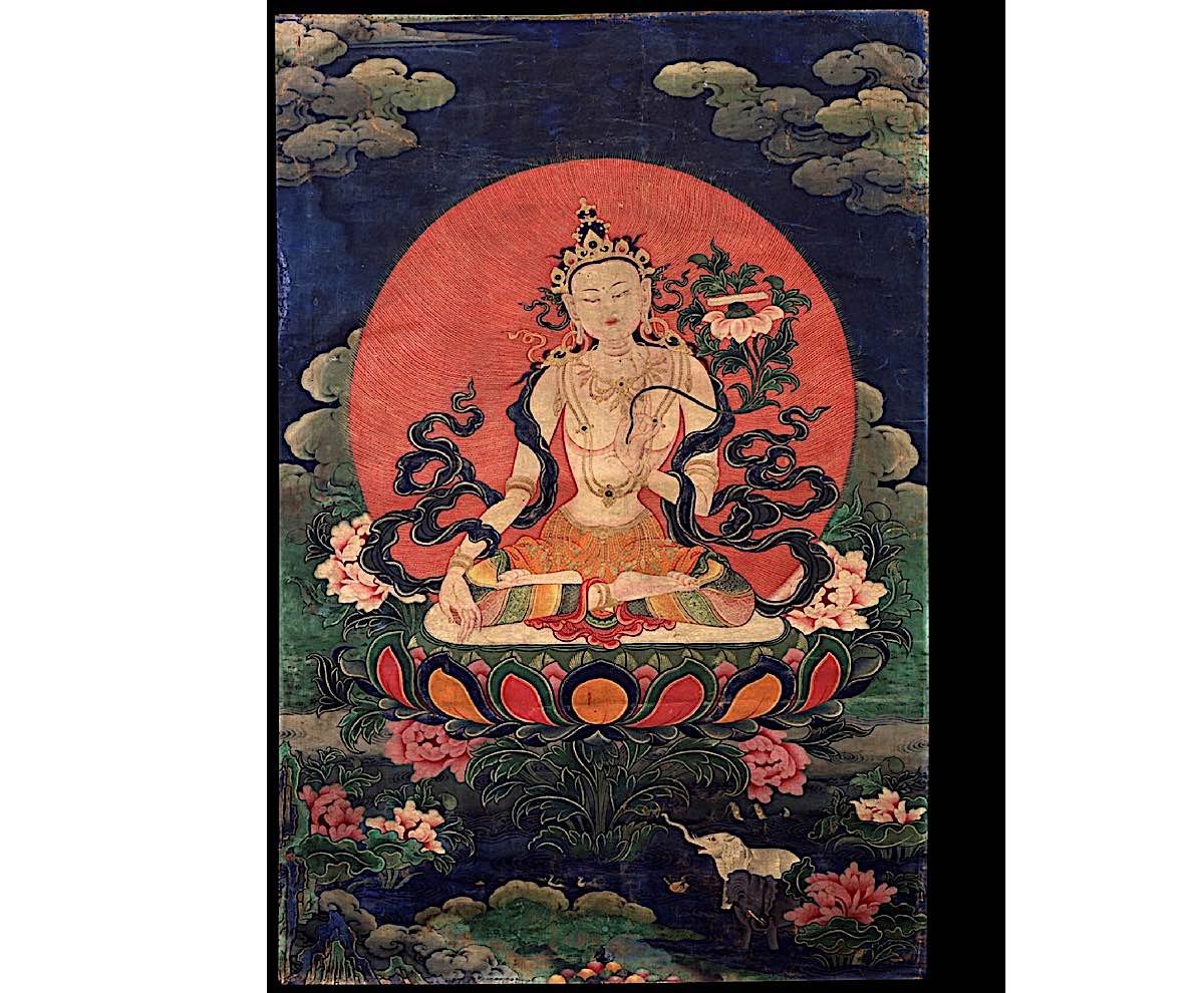 Buddha Weekly White Manjushri Buddhism